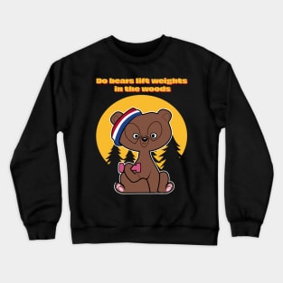 Bear Gym Crewneck Sweatshirt